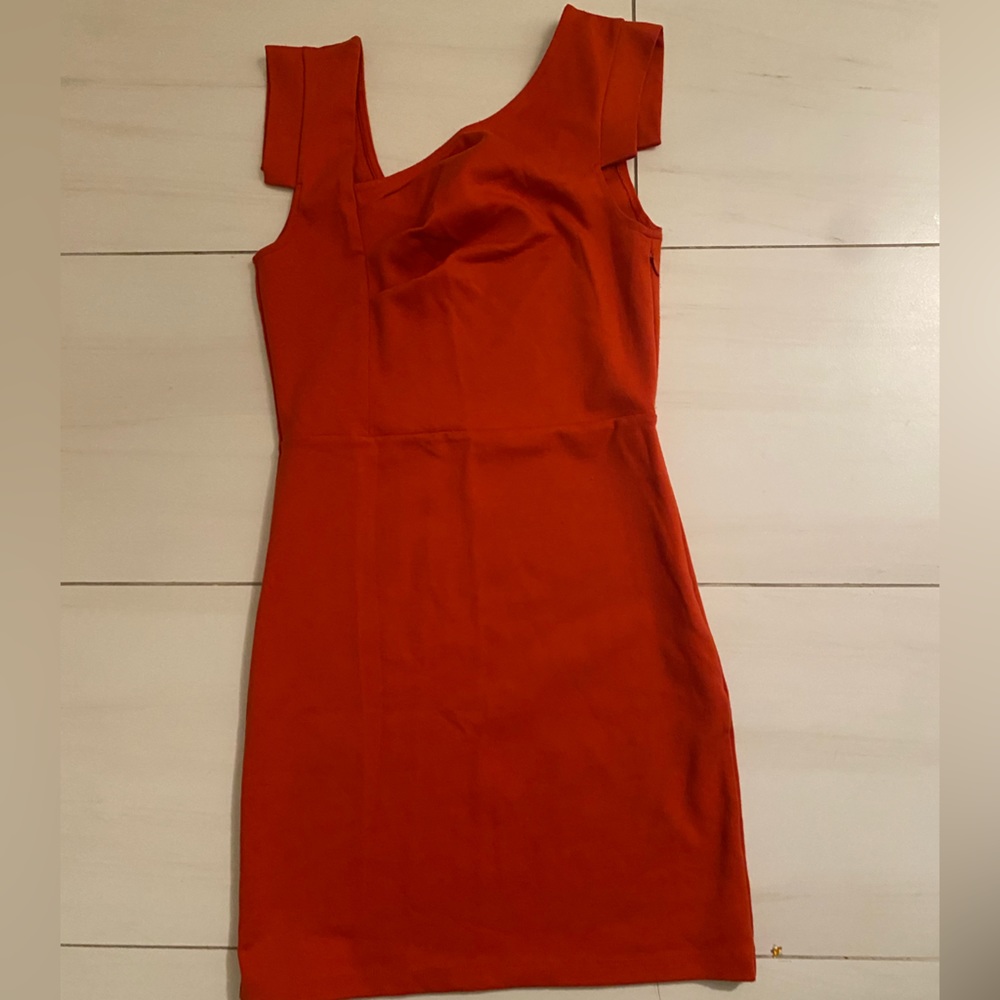 Bebe orange dress S